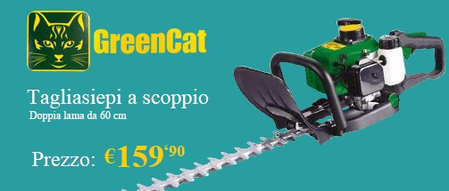 Tagliasiepi a scoppio GreenCat